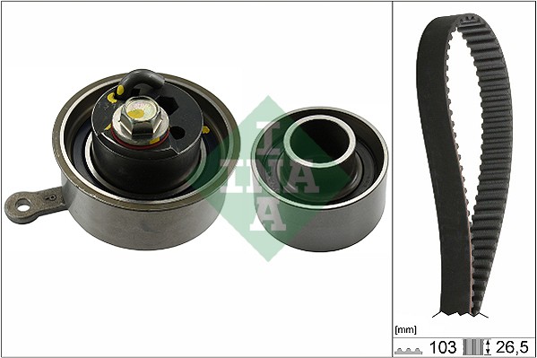 ina-530-0664-10-комплект-ангренажен-ремък.jpg INA 530 0664 10 комплект ангренажен ремък - Image 1