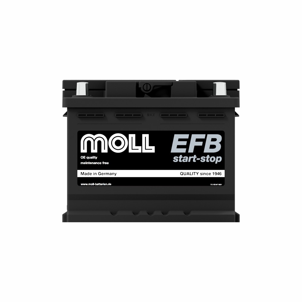 акумулатор-moll-start-stop-efb-12v-64ah-620a.jpg Акумулатор MOLL Start-Stop EFB 12V 64AH 620A - Image 1